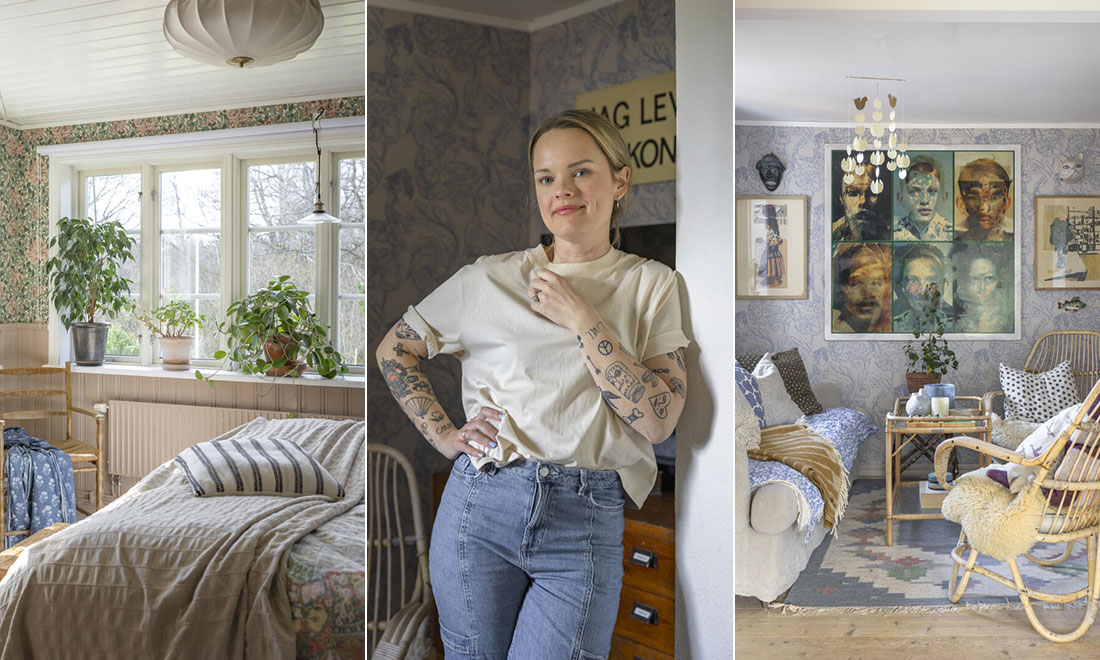 Kika in i den ombyggda sommarstugan från 40-talet: ”Livskvalitet”