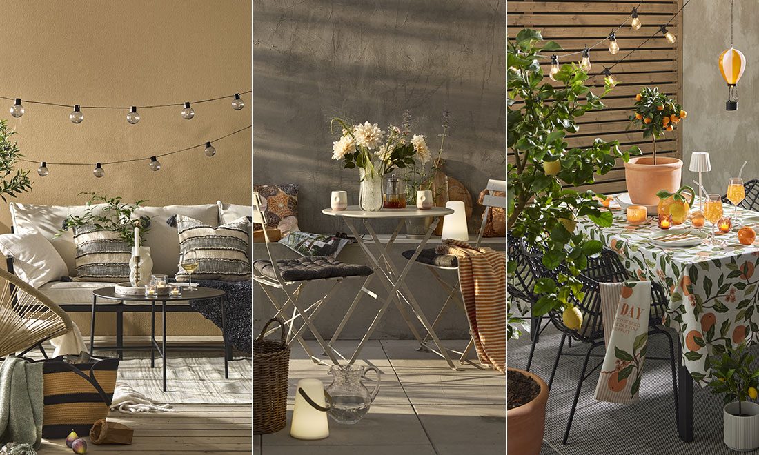 Tjuvkika på sommarnyheterna från Mio – för uteplatsen och balkongen