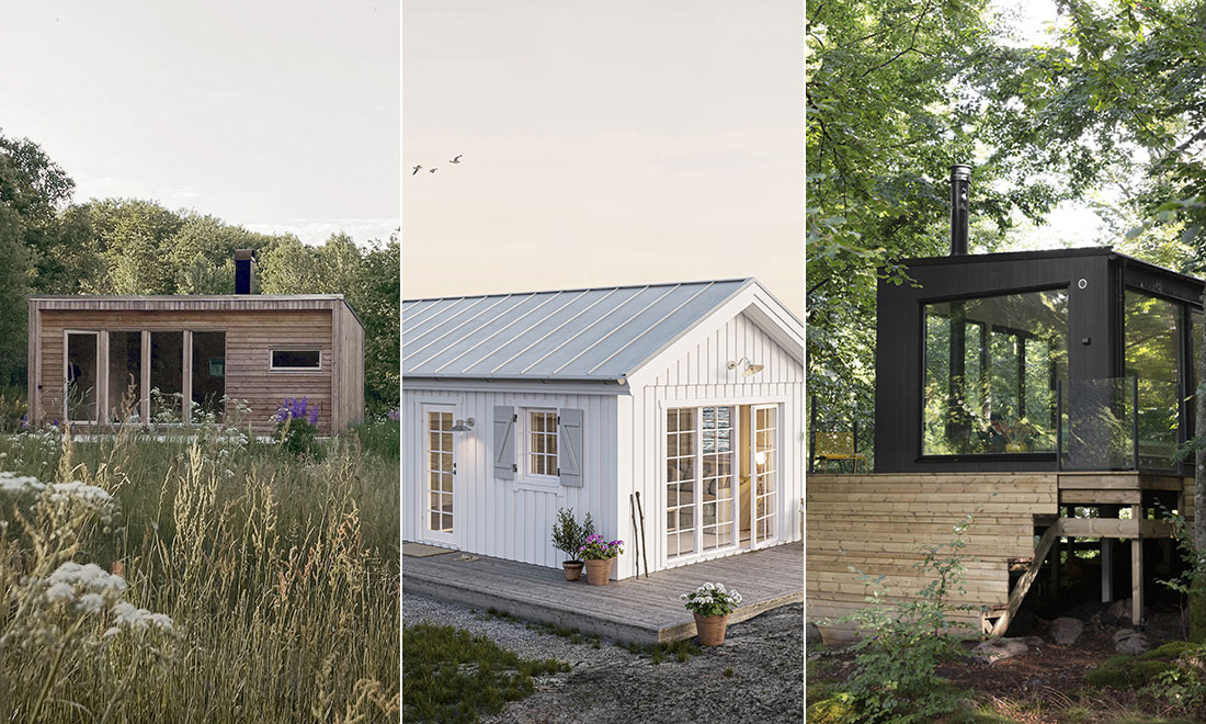 Attefallshus, stugor och fritidshus – våra 12 favoriter