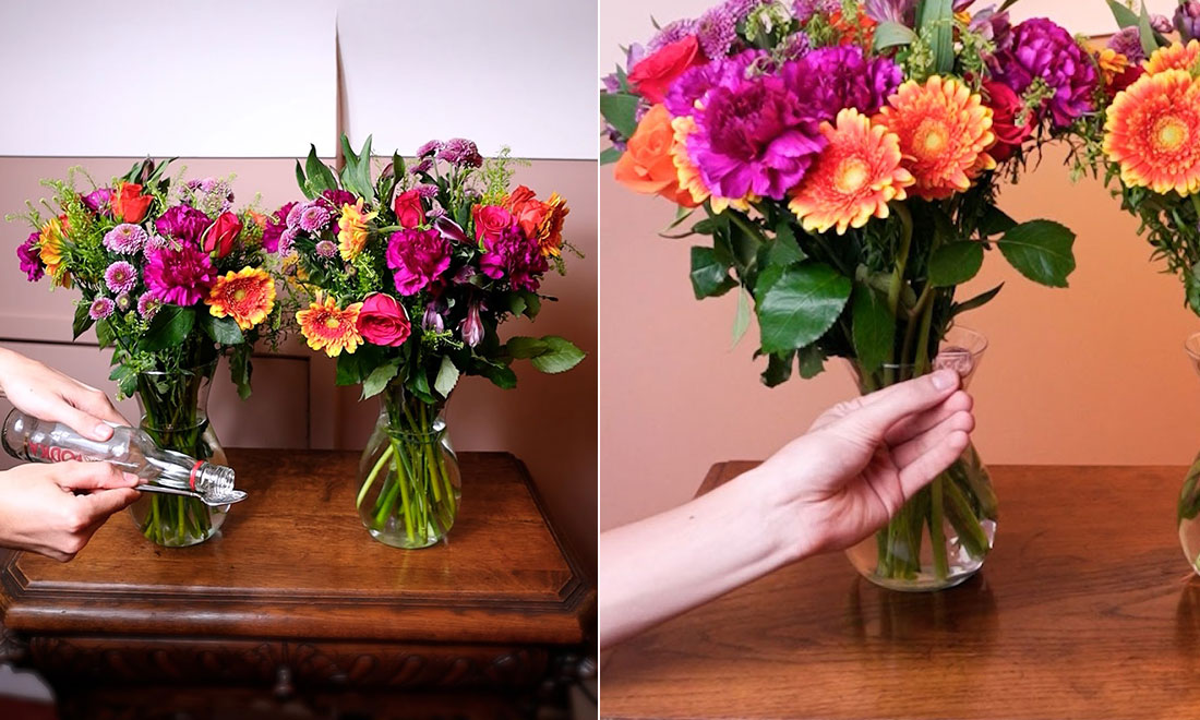 Floristen testar virala blomsterhacks: ”Ingen betydande effekt”