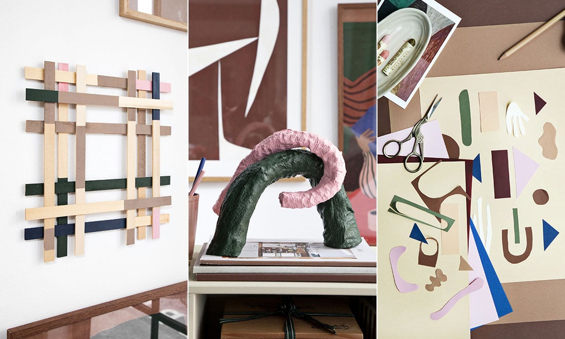 Gör egen konst till hemmet – 7 fina DIY-tips 