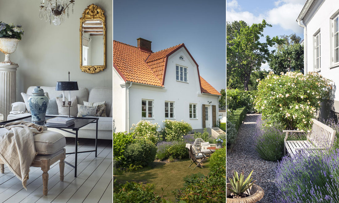Kika in i det mysiga huset på Österlen: ”Medelhavsatmosfär”