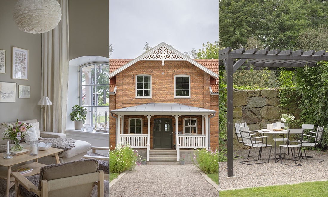 Julia och Andreas hittade hem i det gamla mejeriet: ”Fast beslutna att det skulle bli vårt”