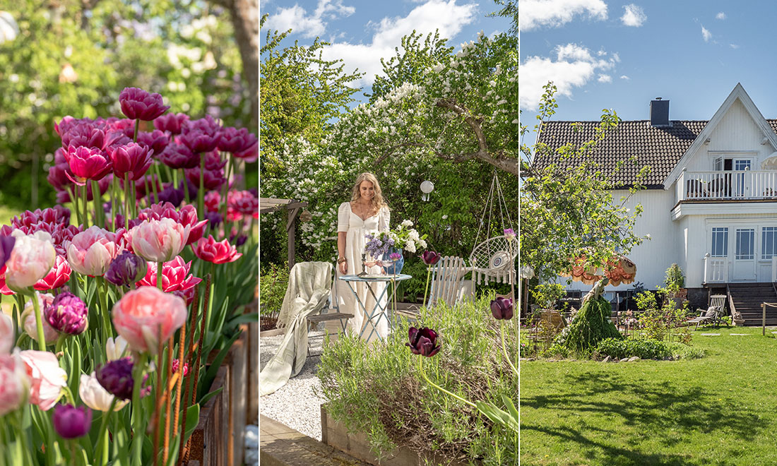 Kika in i Solveigs bohemiska trädgård: ”Det kan vara lite rörigt här”