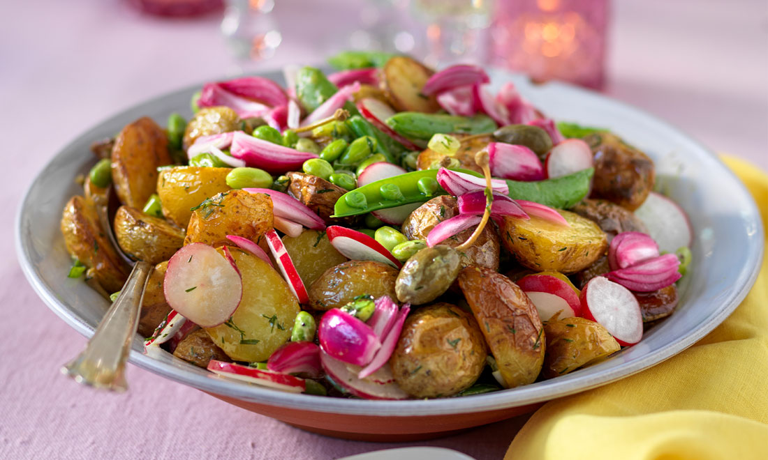 Laga till påsk: Potatissallad med primörer