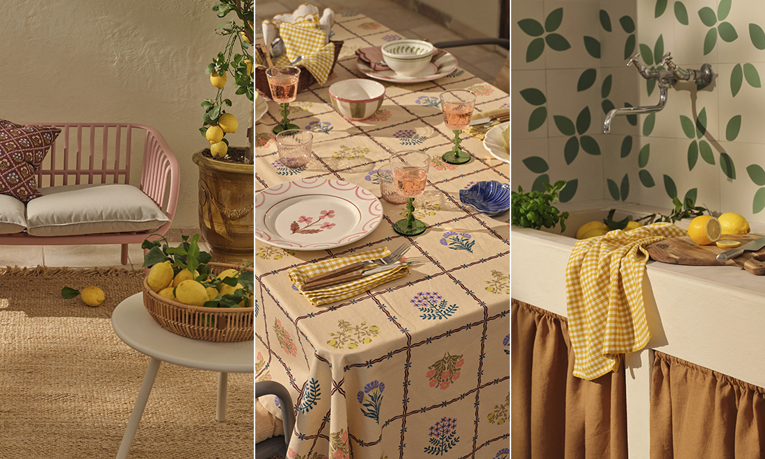 Varma nyanser och mönster – här är sommaren 2025 hos Ellos Home