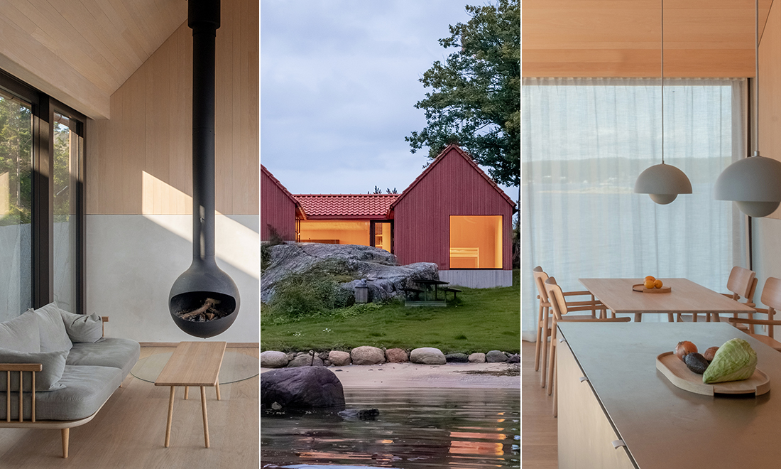 Kika in i den arkitektritade stugan: ”Berget går naturligt ända in mot stugväggen”