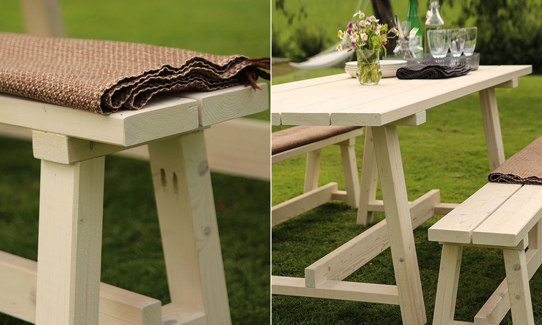 Gör det själv: Bänkbord för året runt-bruk