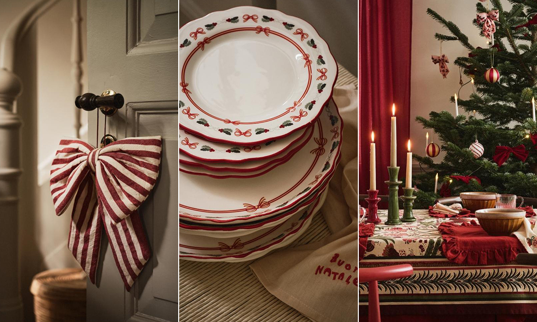 Rosetter, volanger och mönster – här är julen 2025 på Ellos Home