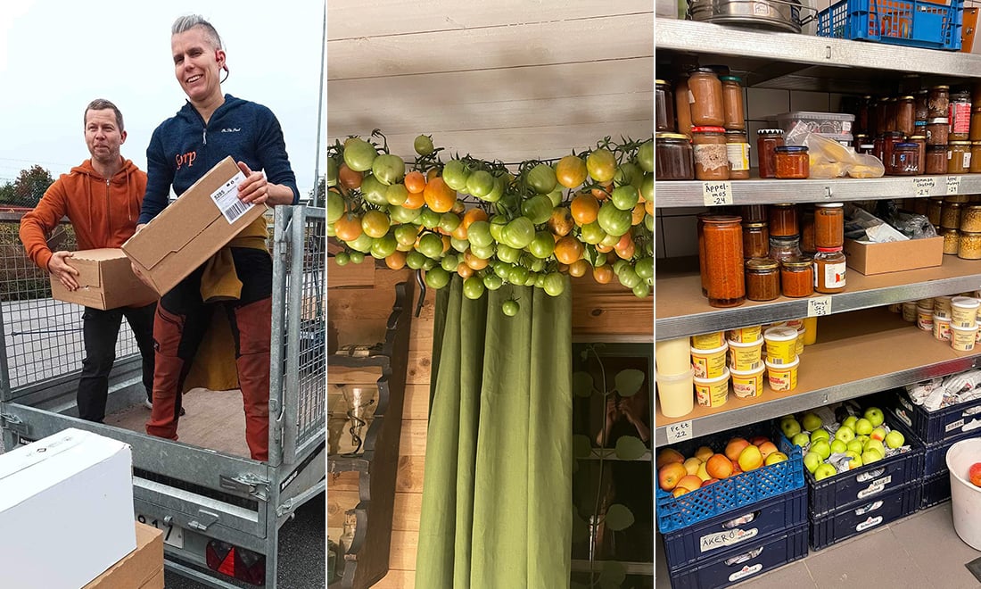 Familjen Wallman handlade mat en gång för hela året: ”En tidsbesparing som är enorm!”