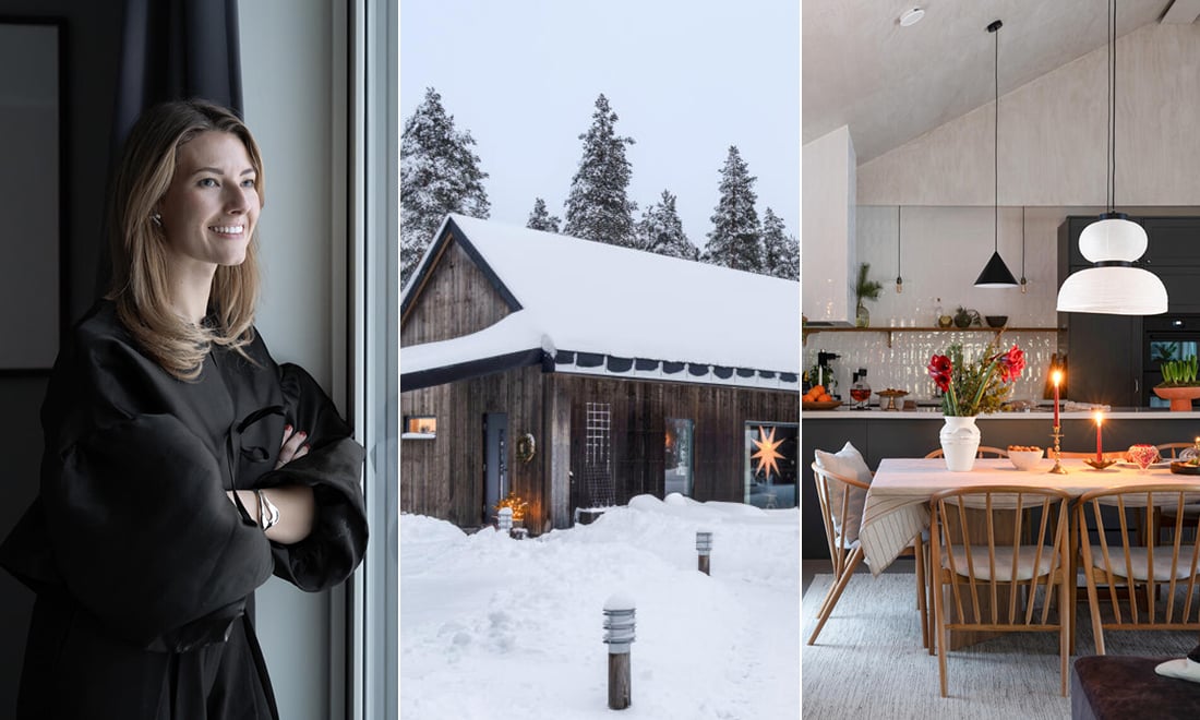 Lydia och Alexander träffades under husbygget: ”Att bo med skogen runt knuten är fantastiskt”