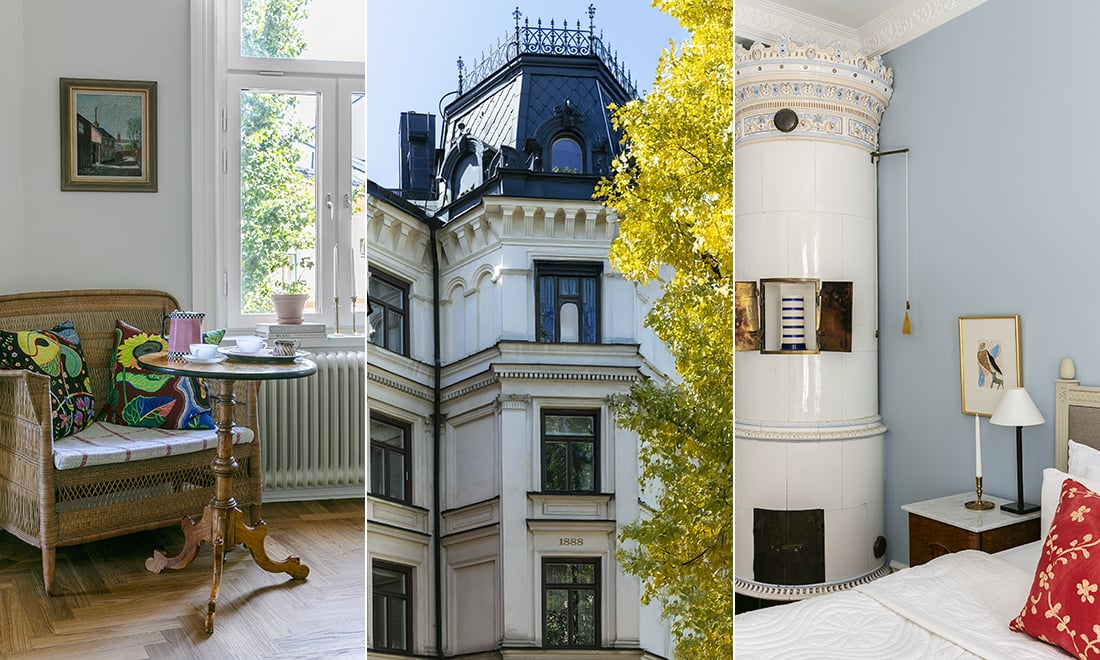 Wendela har hittat hem i det gamla Stockolmskvarteret Paris: ”Fanns gömda spegelpaneler i lägenheten”