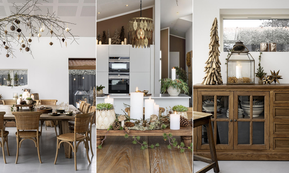 Stilren och ombonad jul i 60-talsvillan – kika in!