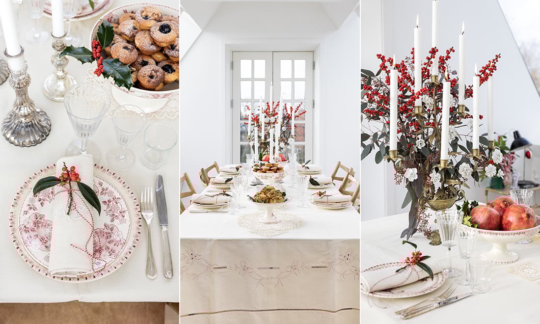 Så fixar du en lyxig juldukning i fransk stil – detaljerna att satsa på