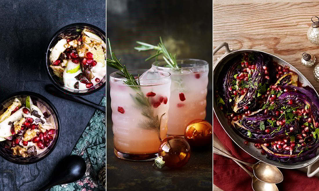 5 goda recept med granatäpple – perfekta till julbordet!