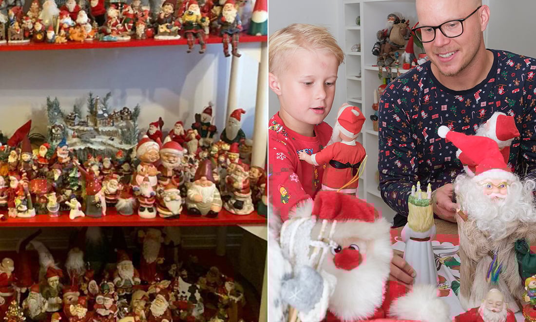 Ärvde 7 000 tomtar: ”Det kommer garanterat att vara bra julstämning hos oss”