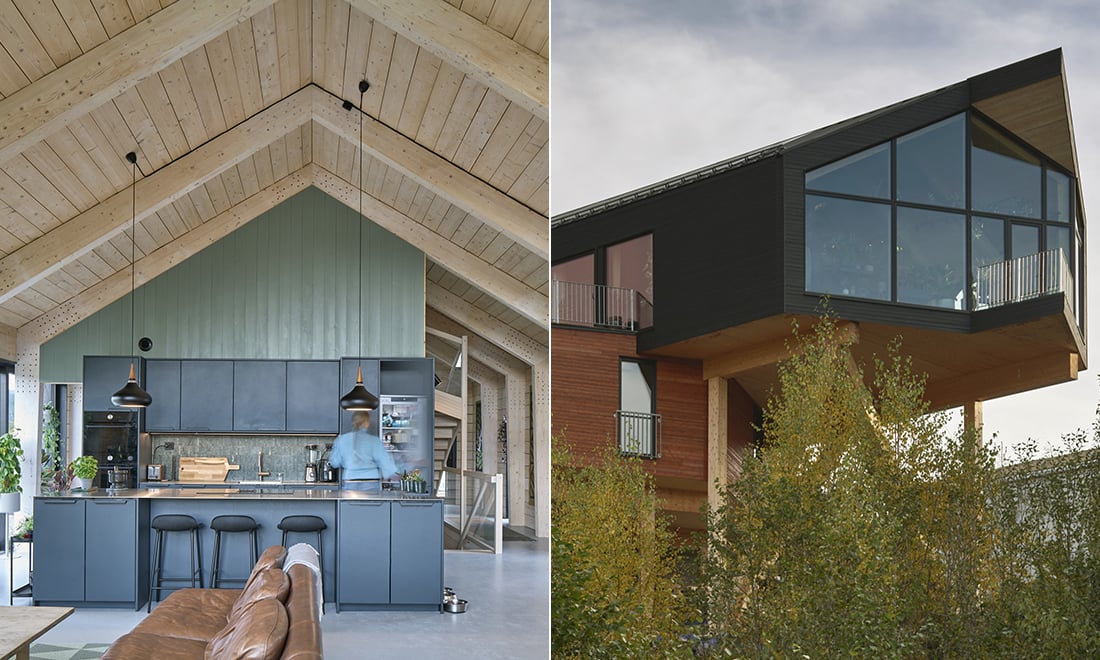 Familjens hus kan demonteras och återanvändas: ”Möjligt att bygga hållbart även utan enorma budgetar”